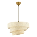 Luster na lanku COUPER 1xE27/60W/230V krémová