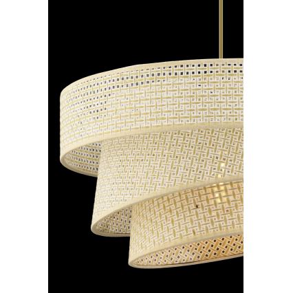 Luster na lanku COUPER 1xE27/60W/230V krémová