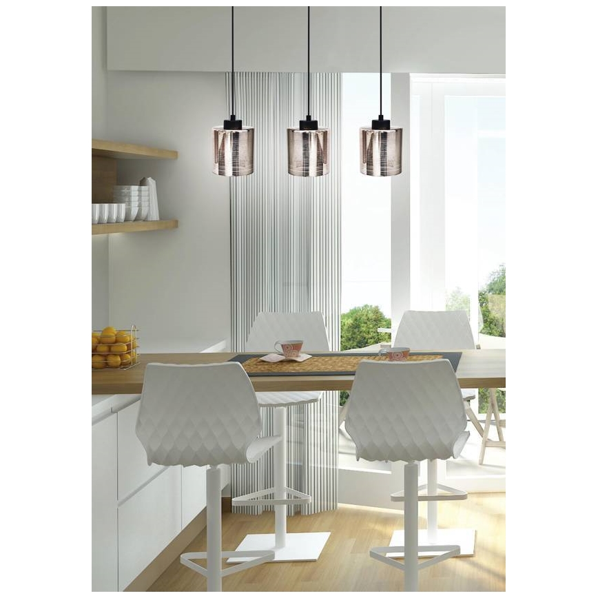 Luster na lanku COX 3xE27/60W/230V