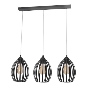 Luster na lanku DALI 3xE27/15W/230V
