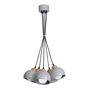 Luster na lanku DAMA 5xE27/60W/230V
