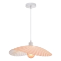 Luster na lanku DANCE 1xE27/40W/230V ružový