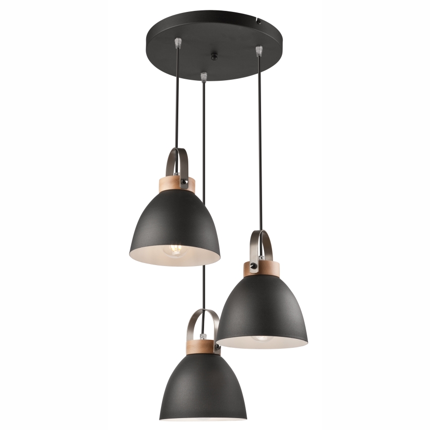 Luster na lanku DANIELLE 3xE27/60W/230V buk
