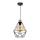 Luster na lanku DIAMENT 1xE27/60W/230V dub – FSC certifikované