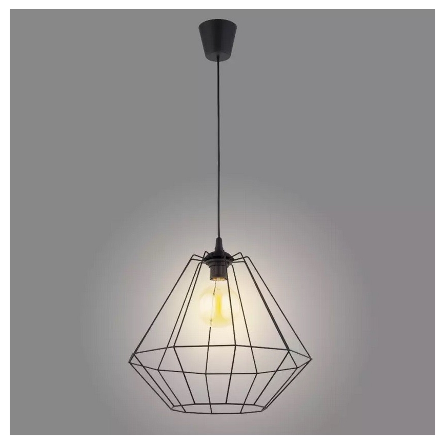 Luster na lanku DIAMOND 1xE27/60W/230V