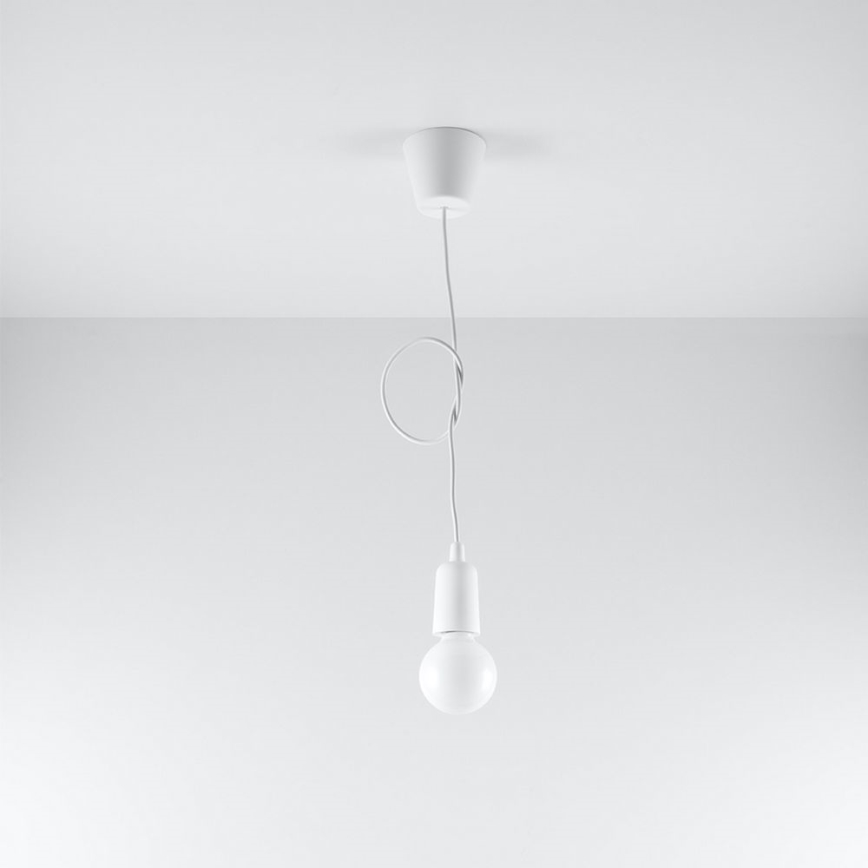 Luster na lanku DIEGO 1xE27/60W/230V