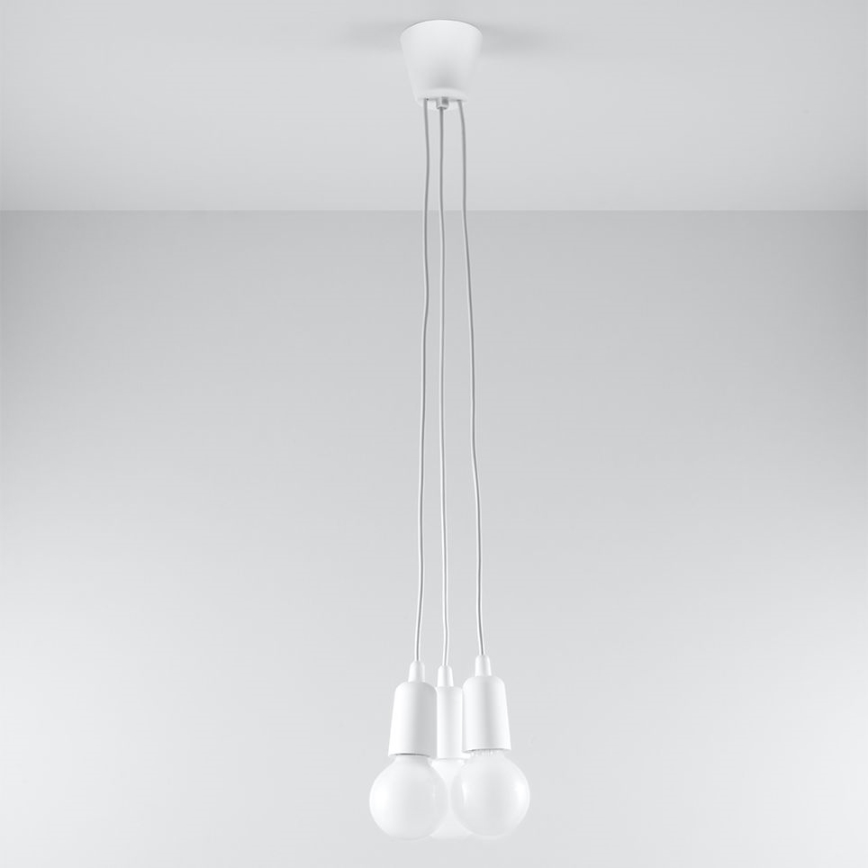 Luster na lanku DIEGO 3xE27/60W/230V