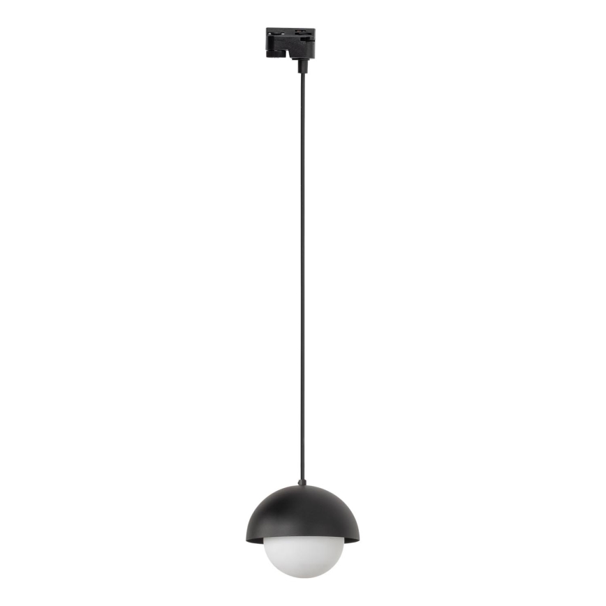 Luster na lanku do 1-fázového lištového systému BONO 1xG9/8W/230V čierna