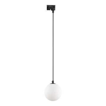 Luster na lanku do 1-fázového lištového systému TRACER 1xG9/8W/230V čierna/biela