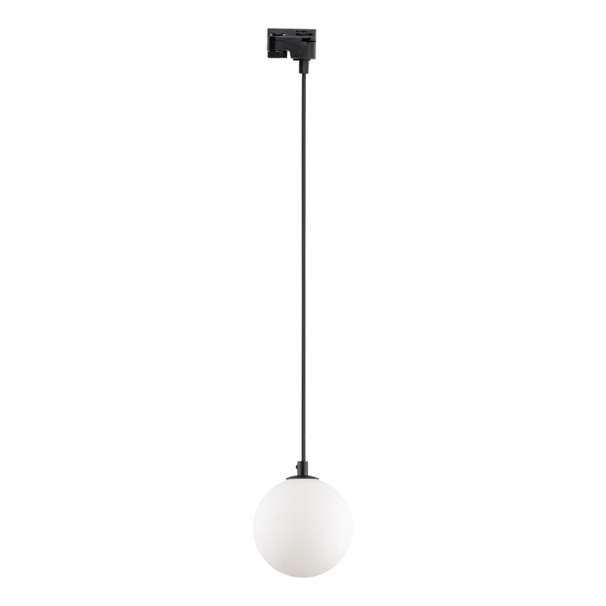Luster na lanku do 1-fázového lištového systému TRACER 1xG9/8W/230V čierna/biela
