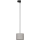 Luster na lanku do 3-fázového lištového systému TRACER 1xE27/15W/230V pr. 20 cm čierna/šedá