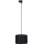 Luster na lanku do 3-fázového lištového systému TRACER 1xE27/15W/230V pr. 30 cm čierna