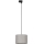 Luster na lanku do 3-fázového lištového systému TRACER 1xE27/15W/230V pr. 30 cm čierna/šedá
