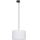 Luster na lanku do 3-fázového lištového systému TRACER 1xE27/15W/230V pr. 38 cm čierna/biela