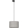 Luster na lanku do 3-fázového lištového systému TRACER 1xE27/15W/230V pr. 38 cm čierna/šedá