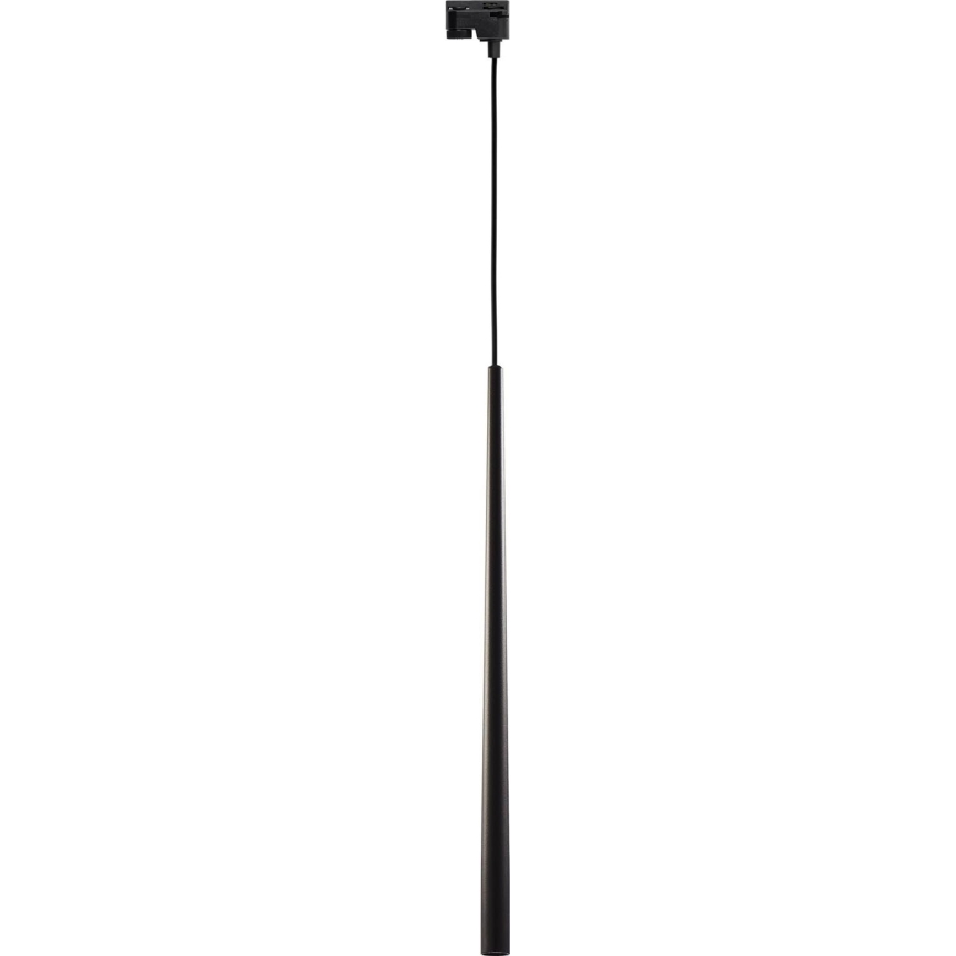 Luster na lanku do lištového systému PIANO 1xG9/8W/230V čierna