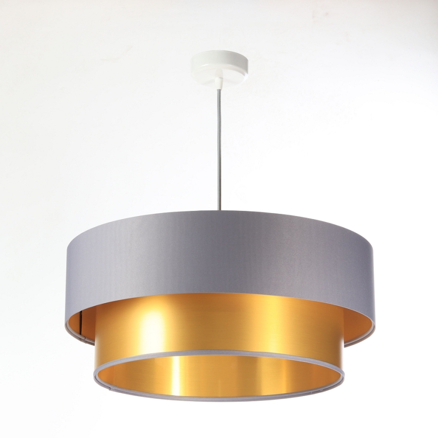 Luster na lanku DUO 1xE27/60W/230V