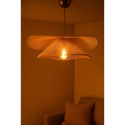 Luster na lanku DUVELA 1xE27/40W/230V béžový