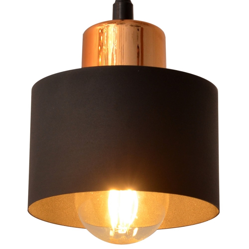 Luster na lanku EDISON 1xE27/15W/230V