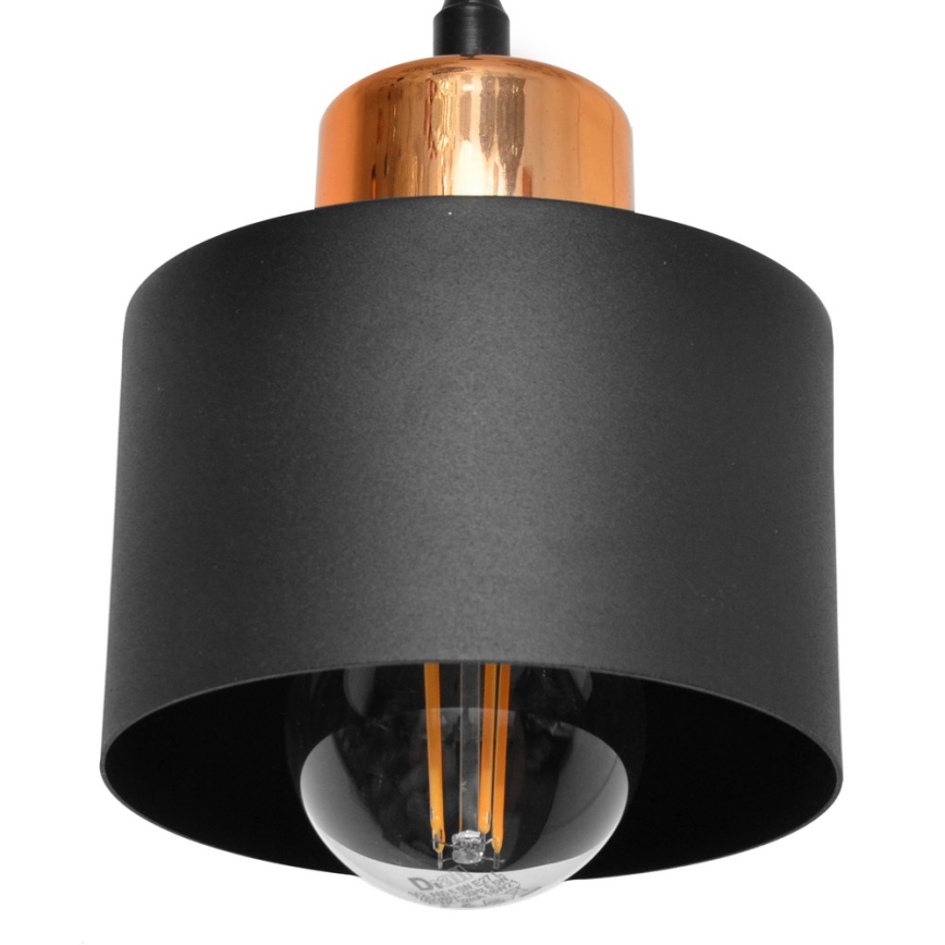 Luster na lanku EDISON 1xE27/15W/230V