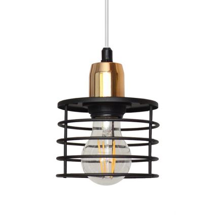 Luster na lanku EDISON 3xE27/15W/230V