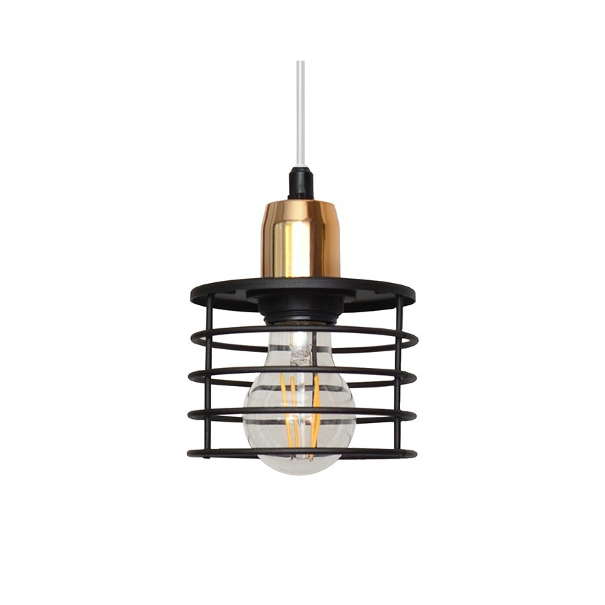 Luster na lanku EDISON 3xE27/15W/230V