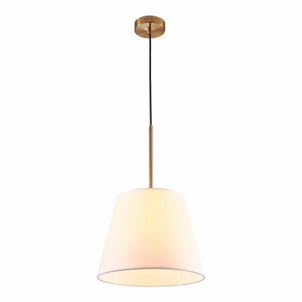 Luster na lanku ELENA 1xE27/20W/230V biela
