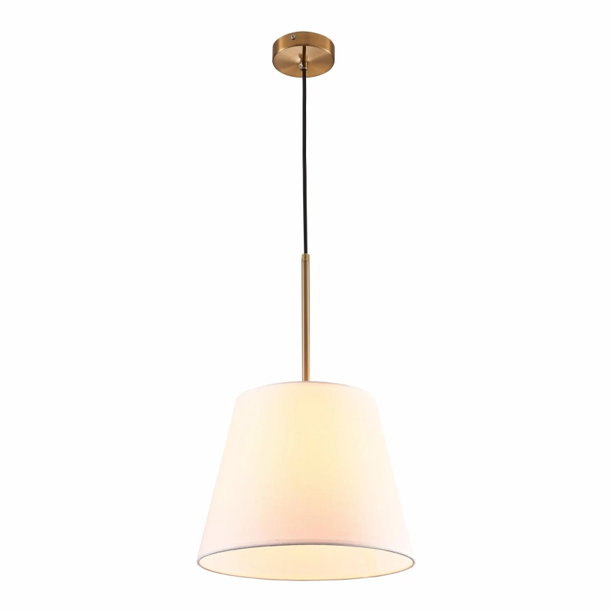 Luster na lanku ELENA 1xE27/20W/230V biela