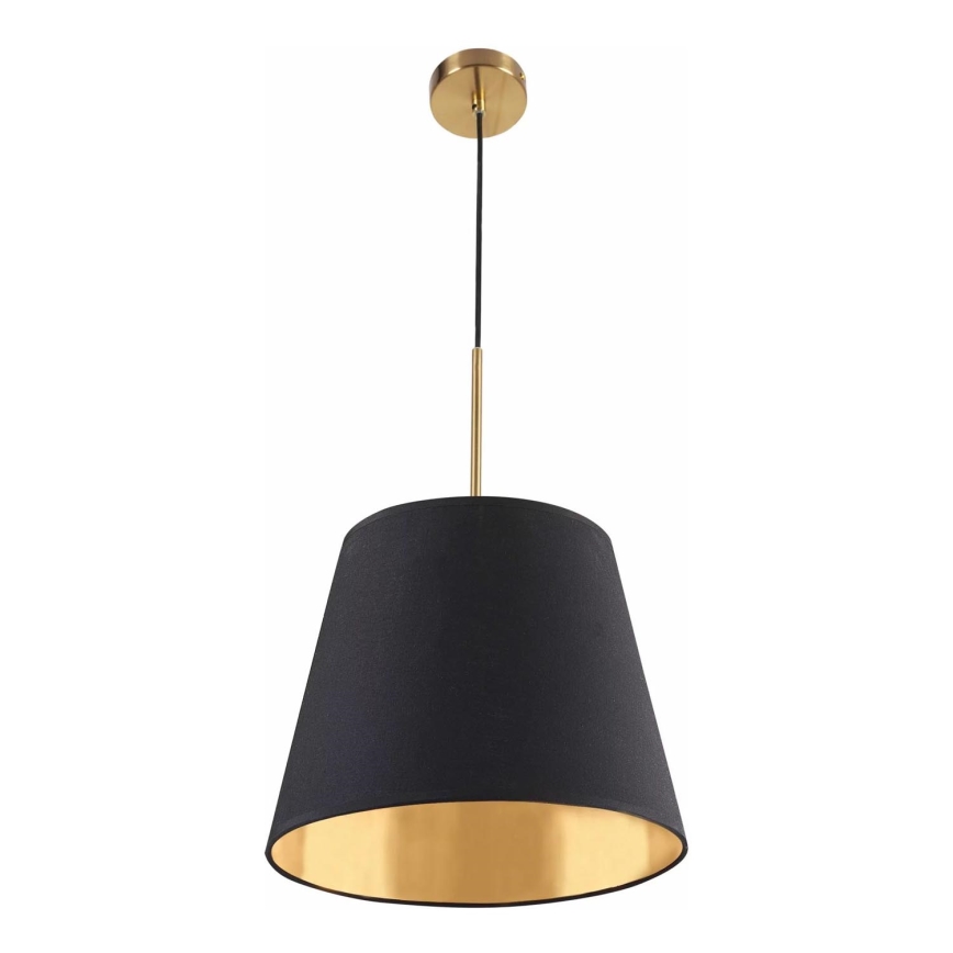 Luster na lanku ELENA 1xE27/20W/230V čierna