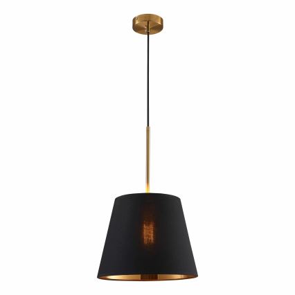 Luster na lanku ELENA 1xE27/20W/230V čierna
