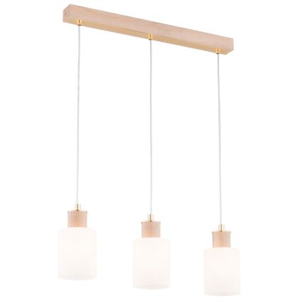 Luster na lanku EVIC 3xE27/60W/230V