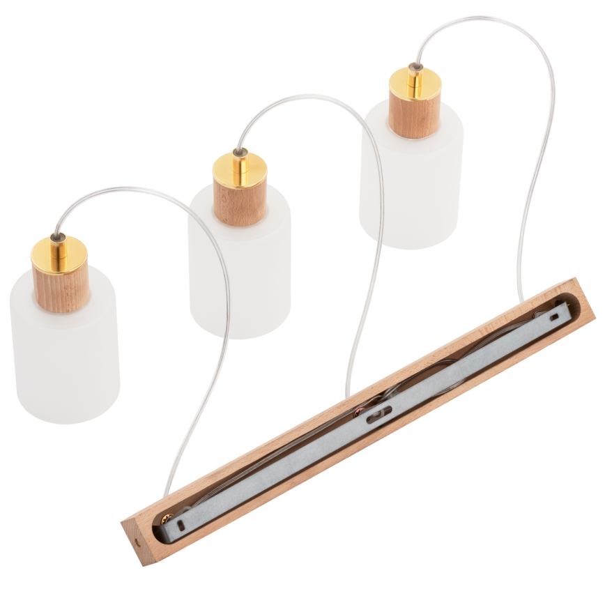 Luster na lanku EVIC 3xE27/60W/230V
