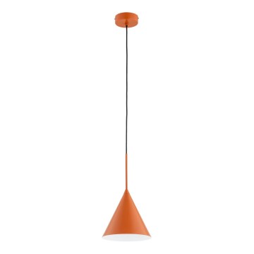 Luster na lanku FABO 1xE27/15W/230V medená