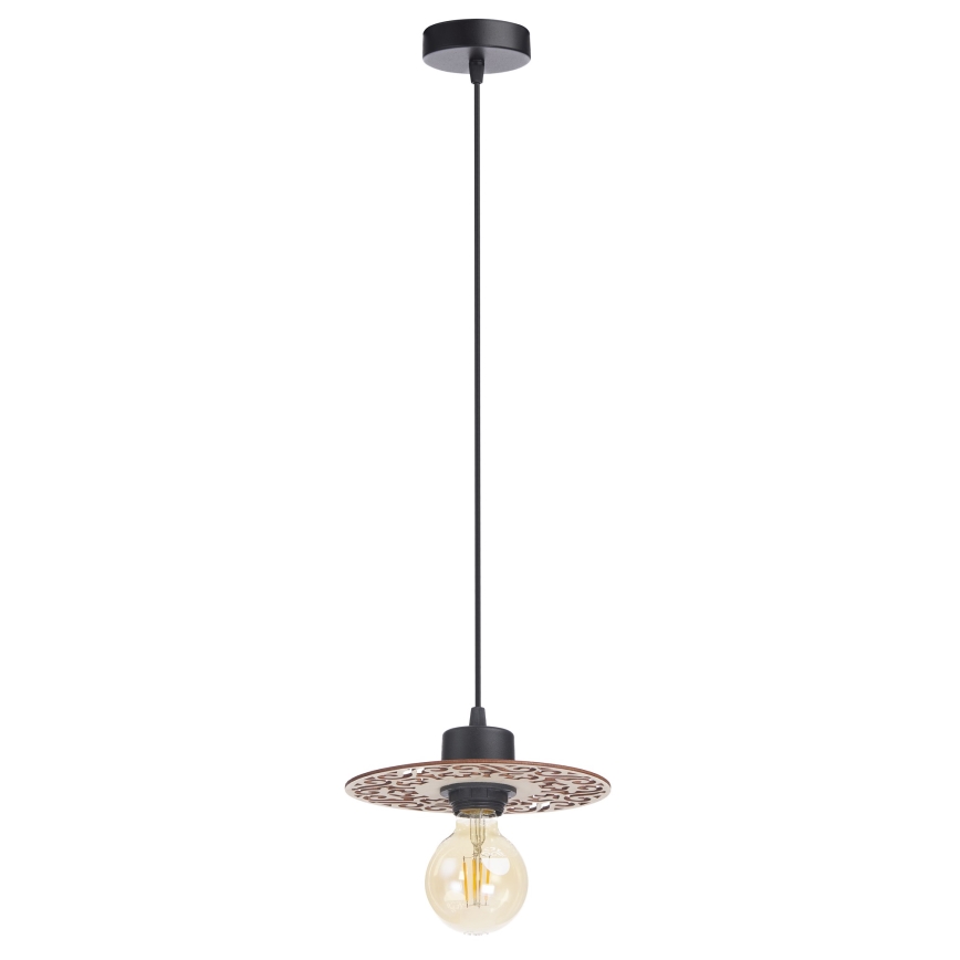 Luster na lanku FALCO 1xE27/60W/230V pr. 20 cm béžová