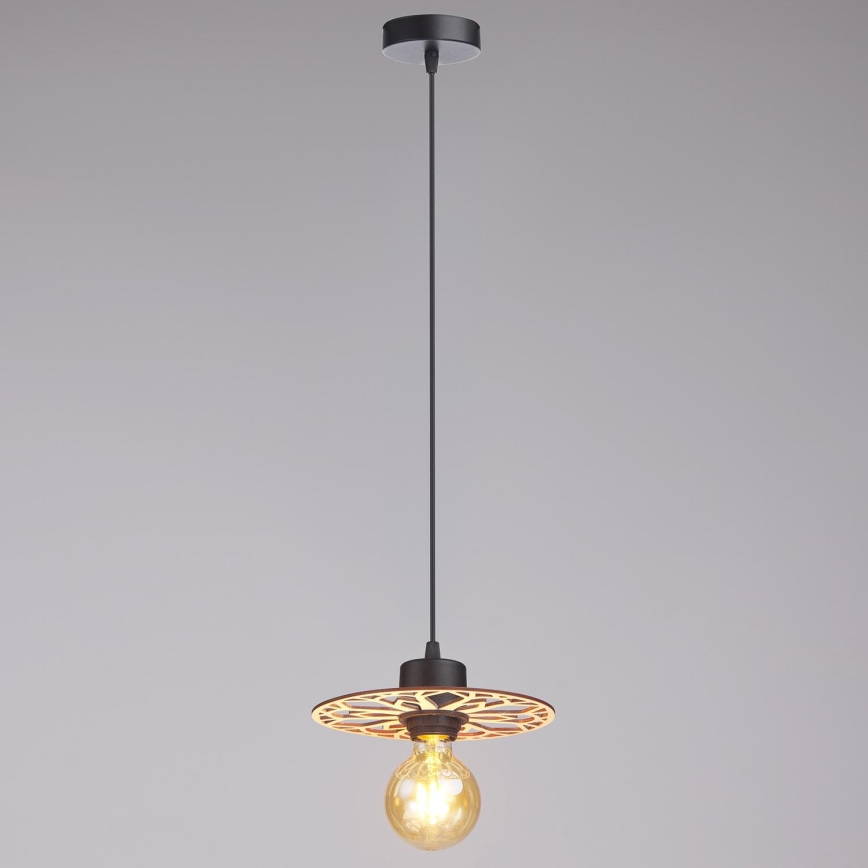 Luster na lanku FALCO 1xE27/60W/230V pr. 20 cm béžová