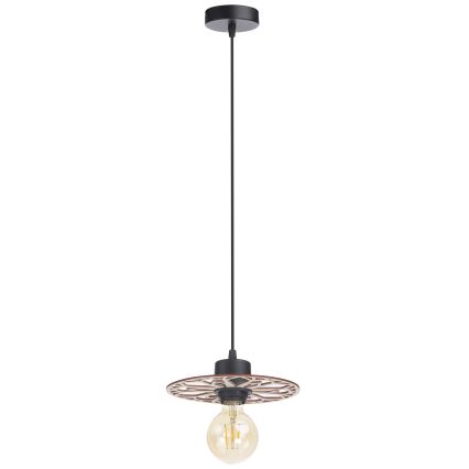 Luster na lanku FALCO 1xE27/60W/230V pr. 20 cm béžová