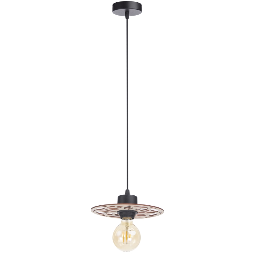 Luster na lanku FALCO 1xE27/60W/230V pr. 20 cm béžová