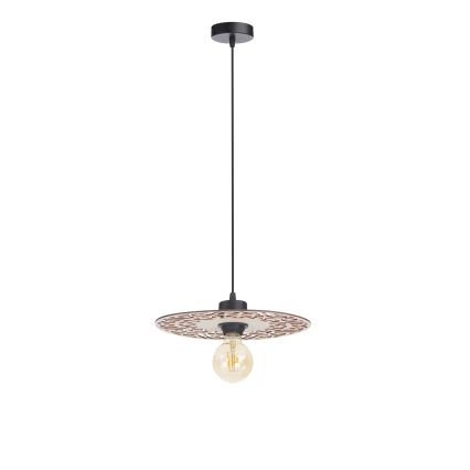 Luster na lanku FALCO 1xE27/60W/230V pr. 30 cm béžová