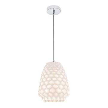 Luster na lanku FELICIA 1xE27/60W/230V biely