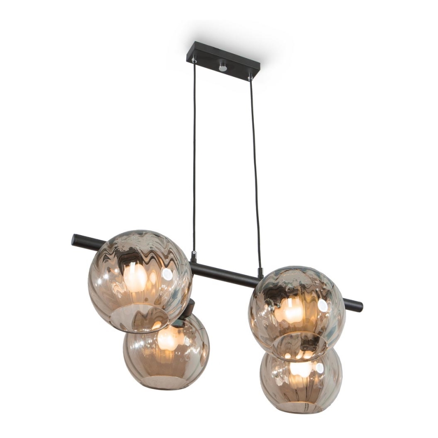 Luster na lanku FIKY 4xE27/60W/230V