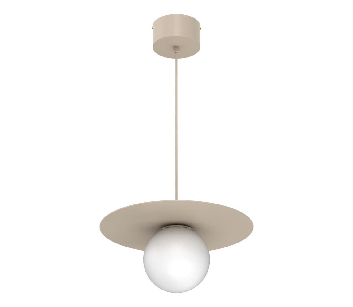 Luster na lanku FLAT 1xE27/15W/230V béžová 9583
