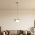 Luster na lanku FLORA 1xG9/8W/230V béžový