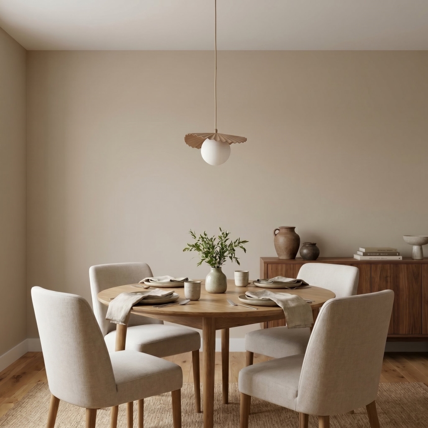 Luster na lanku FLORA 1xG9/8W/230V béžový