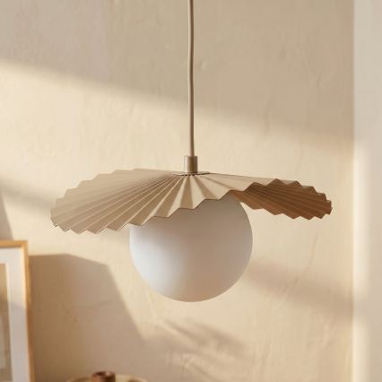 Luster na lanku FLORA 1xG9/8W/230V béžový
