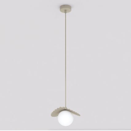 Luster na lanku FLORA 1xG9/8W/230V béžový