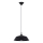 Luster na lanku FRIKA 1xE27/15W/230V pr. 34 cm čierna