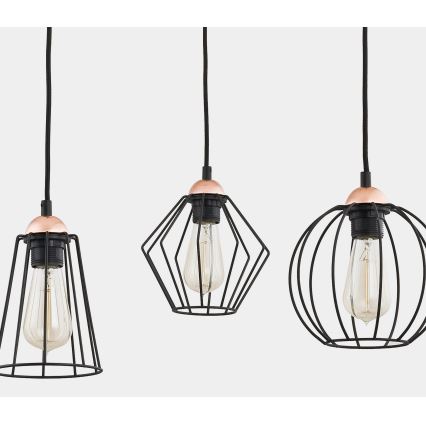 Luster na lanku GALAXY 4xE27/60W/230V pavúk