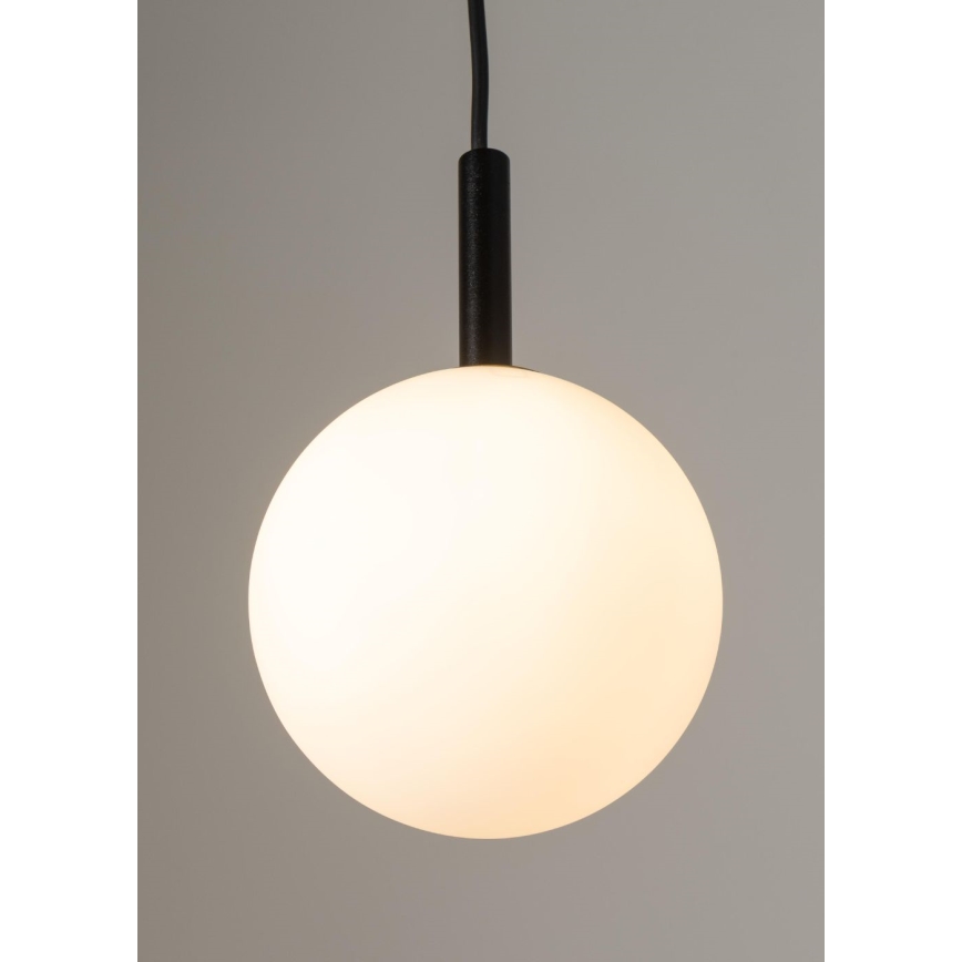 Luster na lanku GAMA 1xG9/12W/230V čierna