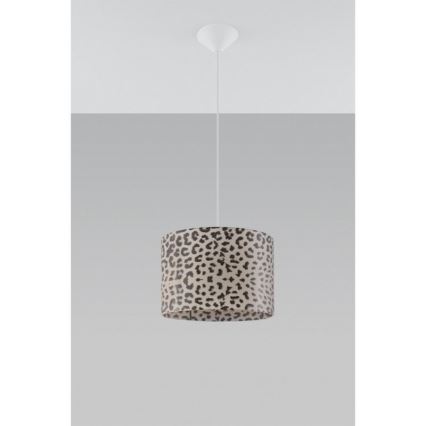 Luster na lanku GEPARD 1xE27/60W/230V