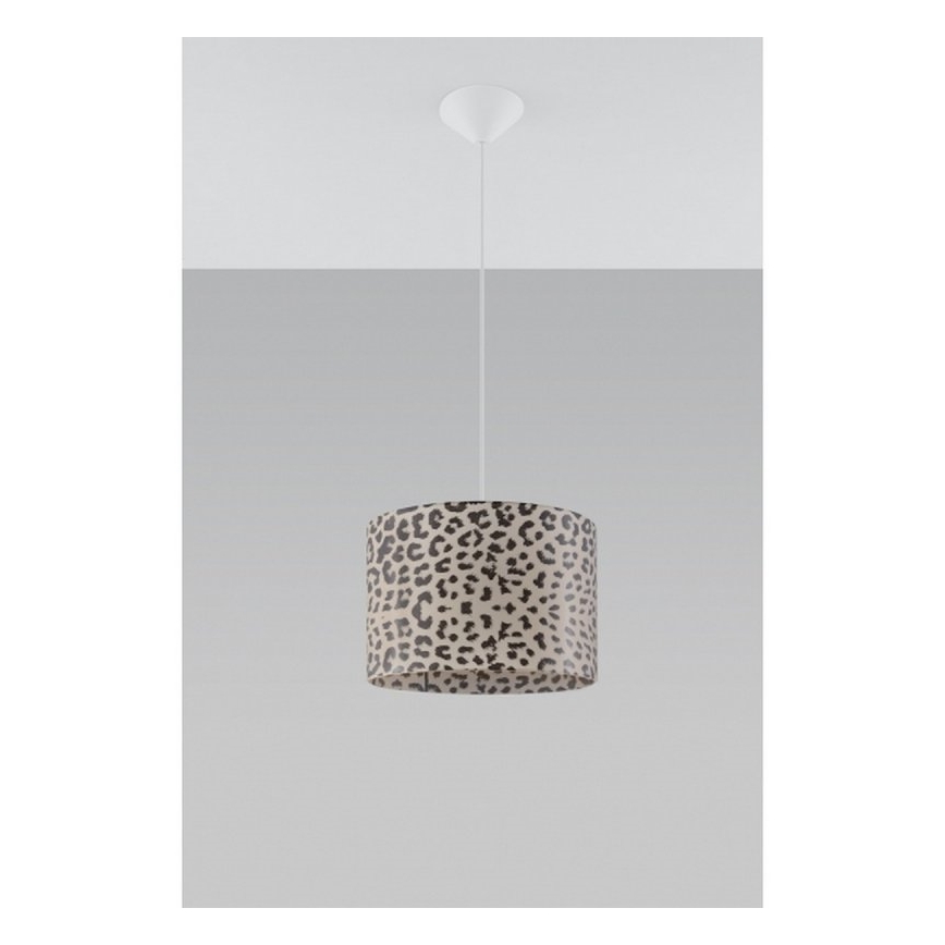 Luster na lanku GEPARD 1xE27/60W/230V